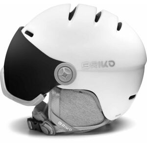 Briko ZANTE VISOR Lyžařská helma, bílá, veľkosť (59 - 60)