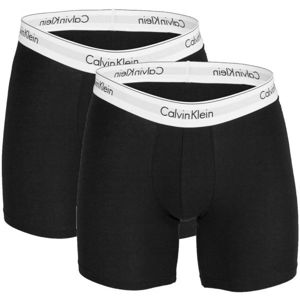 Calvin Klein 2P BOXER BRIEF Pánské boxerky, černá, velikost S