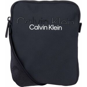Calvin Klein CK CODE FLATPACK S Pánská taška přes rameno, černá, velikost UNI