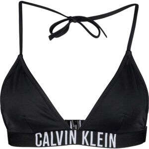 Calvin Klein INTENSE POWER-S-TRIANGLE-RP Dámský vrchní díl plavek, černá, velikost XS