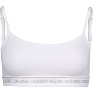 Calvin Klein UNLINED BRALETTE bílá S - Dámská podprsenka