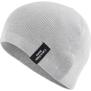 Calvin Klein RELAXED BEANIE Unisexová zimní čepice, černá, velikost UNI