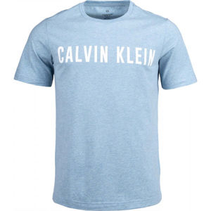 Calvin Klein SHORT SLEEVE T-SHIRT modrá S - Pánské tričko