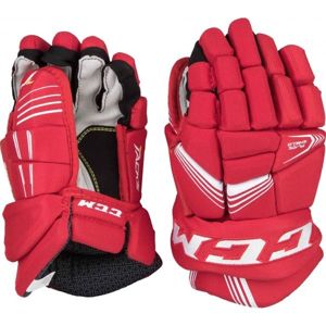 CCM TACKS 5092 JR červená 10 - Dětské hokejové rukavice