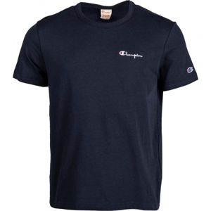 Champion CREWNECK T-SHIRT tmavě modrá M - Pánské triko