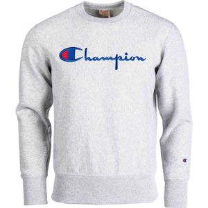 Champion CREWNECK SWEATSHIRT šedá XL - Pánská mikina