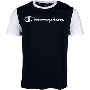 Champion CREWNECK T-SHIRT Pánské tričko, černá, velikost XXL