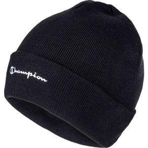 Champion BEANIE CAP Unisexová čepice, černá, veľkosť UNI