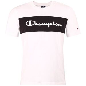 Champion CREWNECK COLOR BLOCK T-SHIRT Pánské tričko, černá, veľkosť L