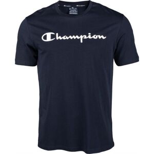 Champion CREWNECK T-SHIRT Pánské tričko, tmavě modrá, velikost XL