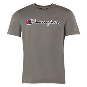 Champion CREWNECK T-SHIRT Pánské tričko, tmavě šedá, velikost M