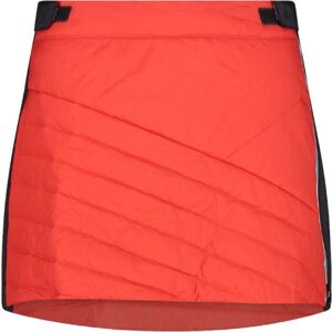 CMP WOMAN SKIRT Dámská zateplená sukně, oranžová, velikost