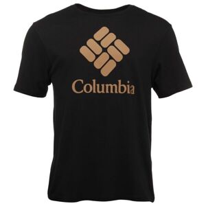 Columbia CSC BASIC LOGO SHORT SLEEVE Pánské triko, černá, velikost XL