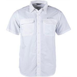 Columbia SILVER RIDGE II SHORT S bílá S - Pánská outdoorová košile