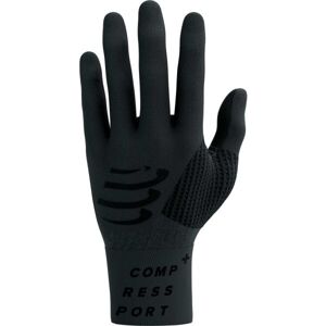 Compressport 3D THERMO GLOVES Běžecké rukavice, černá, veľkosť L/XL
