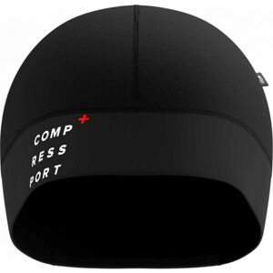 Compressport Zateplená běžecká čepice Zateplená běžecká čepice, černá, velikost UNI