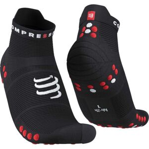 Compressport PRO RACING SOCKS V4.0 RUN Běžecké ponožky, černá, velikost 45-47