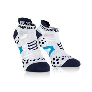 Compressport RUN LO modrá T4 - Kompresní ponožky