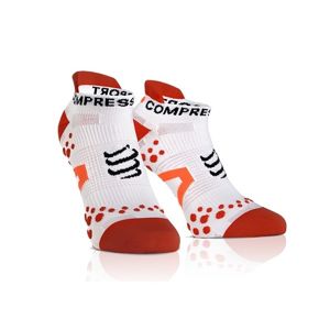 Compressport RUN LO červená T3 - Kompresní ponožky