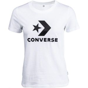Converse STAR CHEVRON CORE SS TEE bílá S - Dámské triko