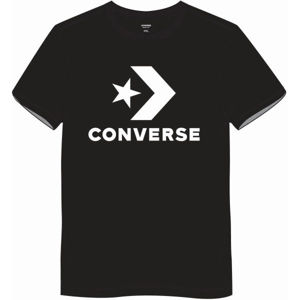 Converse STAR CHEVRON TEE Pánské tričko, černá, veľkosť XL