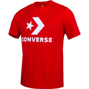 Converse STAR CHEVRON TEE červená M - Pánské tričko