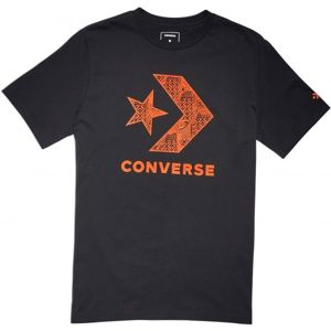 Converse STAR CHEVRON SNEAKER TEE černá M - Pánské triko