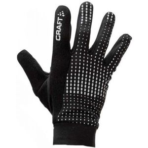 Craft BRILLIANT černá S - Funkční běžecké rukavice