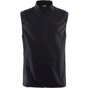 Craft WARM černá M - Pánská softshellová vesta