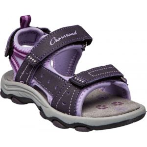 Crossroad MEGAN II fialová 25 - Dětské sandály