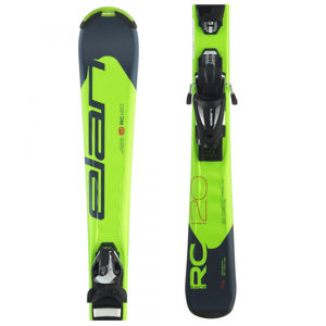 Elan RC RACE QS+EL 7.5 Juniorské sjezdové lyže, světle zelená, velikost 140