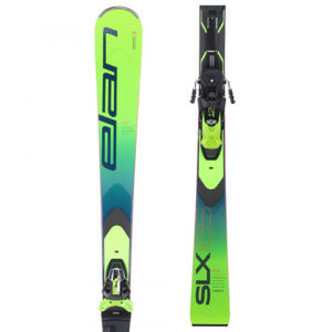 Elan SLX FUSION X + EMX 12 Unisexové sjezdové lyže, Zelená,Modrá, velikost 155