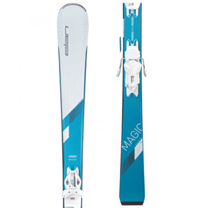 Elan WHITE MAGIC LS + ELW 9  152 - Dámské sjezdové lyže