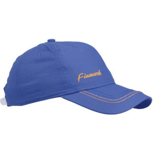 Finmark DĚTSKÁ LETNÍ ČEPICE Letní dětská baseballová čepice, modrá, velikost os