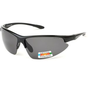 Finmark FNKX1909 Sportovní sluneční brýle, černá, velikost UNI