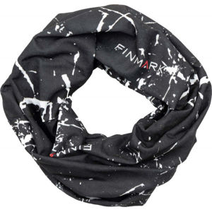 Finmark FS-107 Multifunkční šátek, Černá,Bílá, velikost