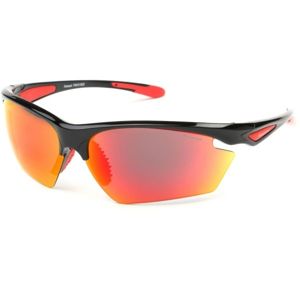 Finmark FNKX1922 Sportovní sluneční brýle, černá, velikost UNI