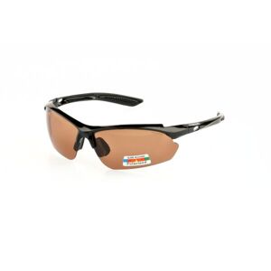 Finmark FNKX2203 Sportovní sluneční brýle, Černá,Červená, velikost