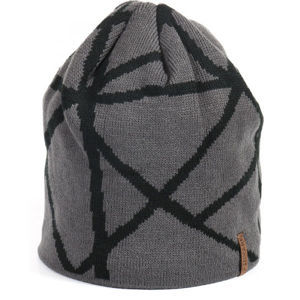 Finmark WINTER HUT Zimní pletená čepice, tmavě šedá, velikost UNI