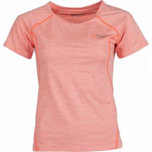 Fitforce NESSA Dámské sportovní triko, Lososová,Oranžová, velikost