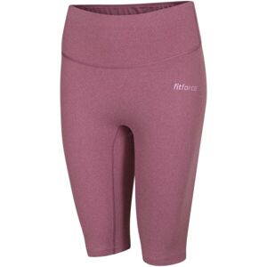 Fitforce XANTYPA Dámské fitness šortky, růžová, velikost XS