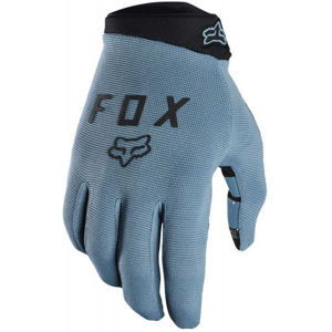 Fox RANGER modrá 2XL - Pánské cyklo rukavice