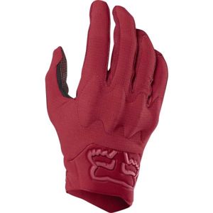 Fox DEFEND D3O červená S - Pánské cyklo rukavice