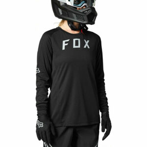 Fox DEFEND LS W Dámský dres na kolo, černá, velikost M