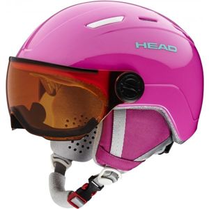 Head MAJA VISOR růžová (47 - 51) - Juniorská lyžařská helma