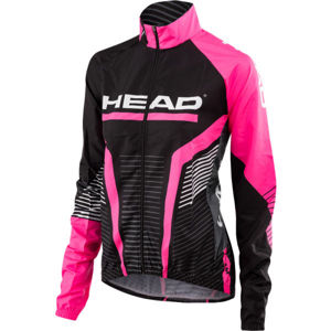 Head LADY ANORAK TEAM Dámská cyklistická bunda, černá, veľkosť XL