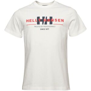 Helly Hansen CORE GRAPHIC Pánské triko, bílá, velikost