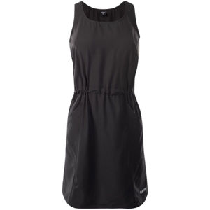 Hi-Tec LADY TOMA Dámské outdoorové šaty, černá, velikost M