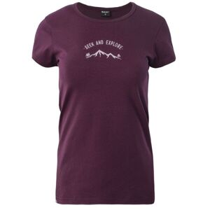 Hi-Tec LADY VANDRA Dámské triko, fialová, velikost XL