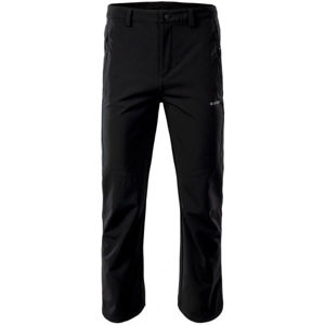 Hi-Tec MONTIN Pánské softshellové kalhoty, černá, velikost XXXL